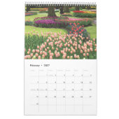 2025 Kalender-Blume eingereicht 2 Kalender (Feb 2027)
