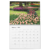 2025 Kalender-Blume eingereicht 2 Kalender (Feb 2027)