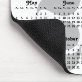 2025 Kalender Business-Logo QR-Code Moderner Schwa Mousepad (Ecke)