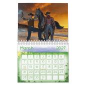 2025 Kalender Cowboy Country Männer (Mär 2027)