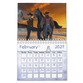 2025 Kalender Cowboy Country Männer (Feb 2027)