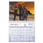 2025 Kalender Cowboy Country Männer (Jan 2027)