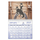 2025 Kalender Cowboy Country Männer (Jan 2027)