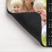 2025 Kalender Custom Foto Moderne Familie 12 Monat Mousepad (Ecke)