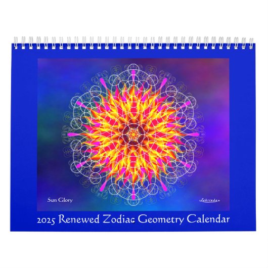 2025 Kalender der geometrischen Geometrie (Titelbild)