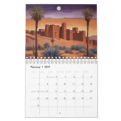 2025 Kalender der Kasbahs von Süd-Marokko (Feb 2027)
