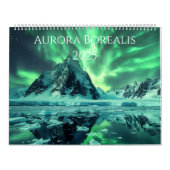 2025 Kalender der Kunstwerke von Aurora Borealis (Titelbild)