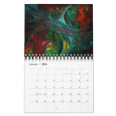 2025 Kalender der modernen Abstrakten Kunst (Jan 2026)