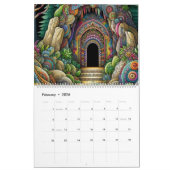 2025 Kalender Doodle Caves Kunstkalender (Feb 2026)