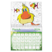 2025 Kalender Ente und Fische (Mär 2026)