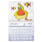 2025 Kalender Ente und Fische (Jan 2026)