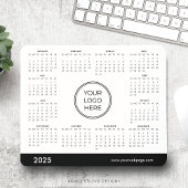 2025 Kalender-Firmenlogo-Maus-Pad Mousepad