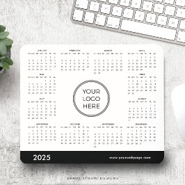 2025 Kalender-Firmenlogo-Maus-Pad Mousepad