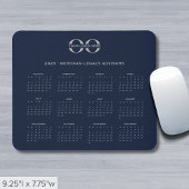 2025 Kalender-Firmenlogo Mousepad