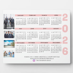 2025 Kalender Foto Weihnachten Neues Jahr Fotoplatte