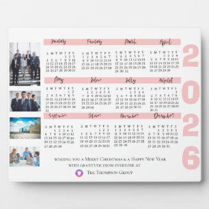 2025 Kalender Foto Weihnachten Neues Jahr Fotoplatte