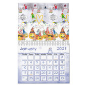 2025 Kalender Frohe Weihnachtsfeier Geburtstag (Jan 2027)