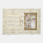 2025 Kalender Handtuch Paris Anzeigen benutzerdefi (Horizontal)