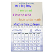 2025 Kalender Ich bin ein großer Junge erfolgreich (Jan 2026)