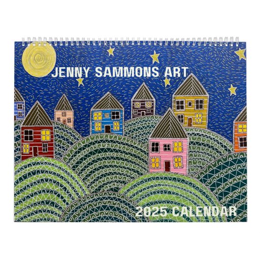 2025 Kalender Jenny Sammons Art (Titelbild)