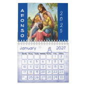2025 Kalender Jesus Christus Katholik (Jan 2027)