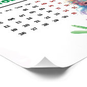 2025 Kalender Magische Meerjungfrau Poster (Ecke)