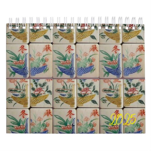 2025 Kalender Mahjong (Titelbild)