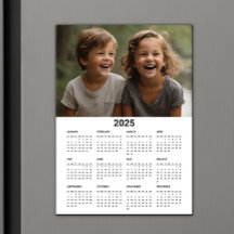 2025 Kalender Modern Minimalistische Familienfotok