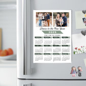 2025 Kalender Modernes Magazin Green 2 Foto Magnet