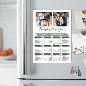 2025 Kalender Modernes Magazin Green 2 Foto Magnet