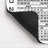 2025 Kalender Mousepad White (Ecke)