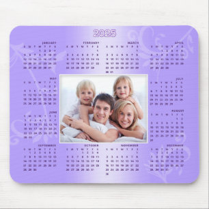 2025 Kalender Personalisiertes Foto Weihnachtsgesc Mousepad