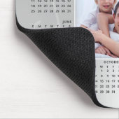 2025 Kalender Personalisiertes Foto Weihnachtsgesc Mousepad (Ecke)