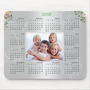 2025 Kalender Personalisiertes Foto Weihnachtsgesc Mousepad