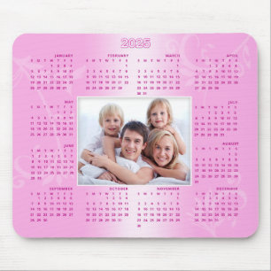 2025 Kalender Personalisiertes Foto Weihnachtsgesc Mousepad