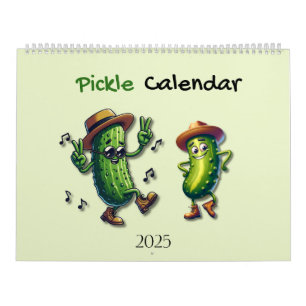 2025 Kalender Pickle Character Thema