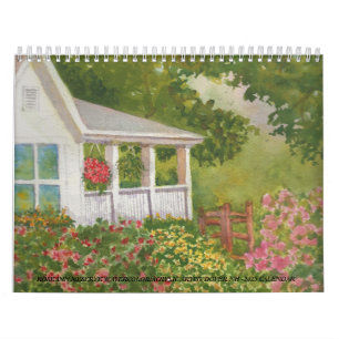 2025 Kalender Roseann Meserve Wasserfarbenkünstler
