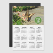 2025 Kalender Schmetterling Foto Magnet (Vorne/Hinten)
