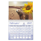 2025 Kalender Sonnenblumen Bärenart (Feb 2027)