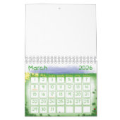 2025 Kalender Sonnenblumen Bärenart (Mär 2026)