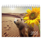 2025 Kalender Sonnenblumen Bärenart (Titelbild)