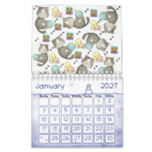 2025 Kalenderkatze Kitten Whimsical Kalender (Jan 2027)