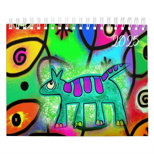 2025 Kalenderkatze Kitten Whimsical Kalender (Titelbild)