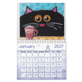 2025 Kalenderkatze Kitten Whimsical Kalender (Jan 2027)