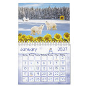 2025 Kalenderpolarbär Kalender (Jan 2027)