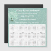 2025 Kalenders Magnetkarte (Vorne/Hinten)