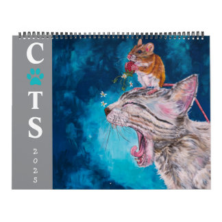 2025 Katzenkünstler-Serienkalender zweite Version Kalender