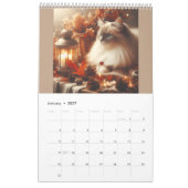 2025 Katzenrassen Kalender (Jan 2027)