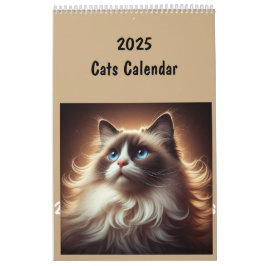 2025 Katzenrassen Kalender