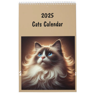 2025 Katzenrassen Kalender